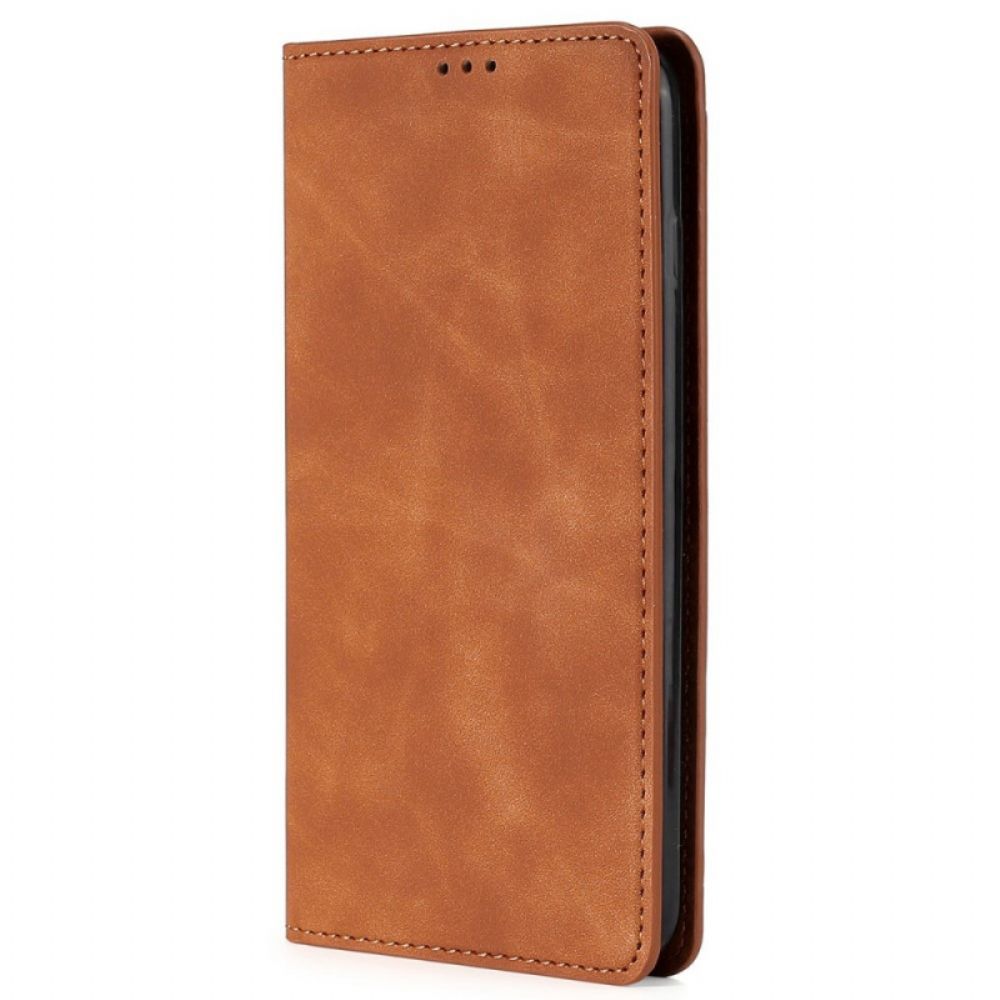 Bescherming Hoesje voor OnePlus 10 Pro 5G Folio-hoesje Leerstijl