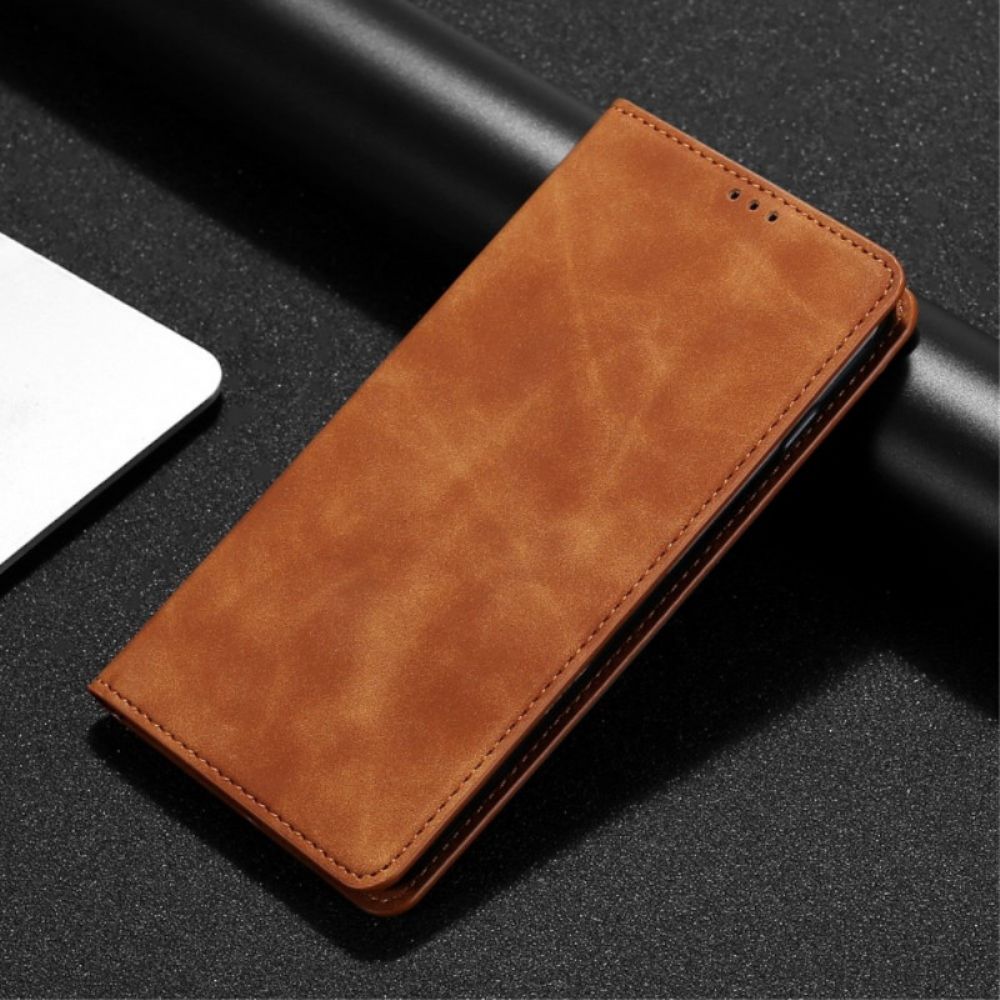 Bescherming Hoesje voor OnePlus 10 Pro 5G Folio-hoesje Leerstijl