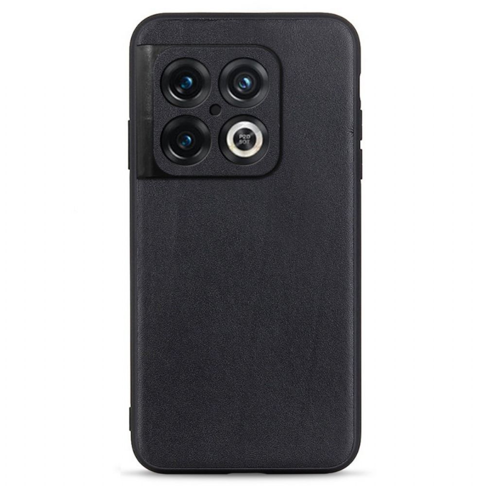 Hoesje voor OnePlus 10 Pro 5G Echt Leer