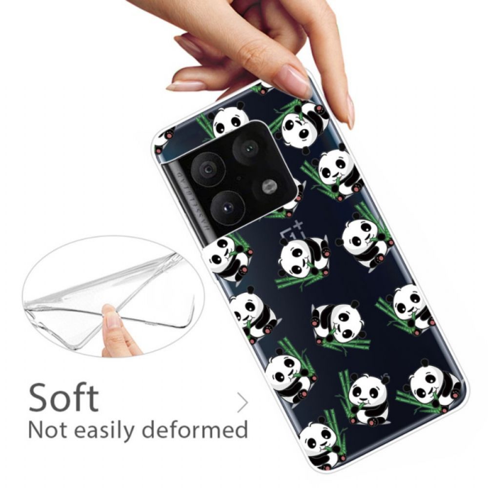 Hoesje voor OnePlus 10 Pro 5G Kleine Panda's