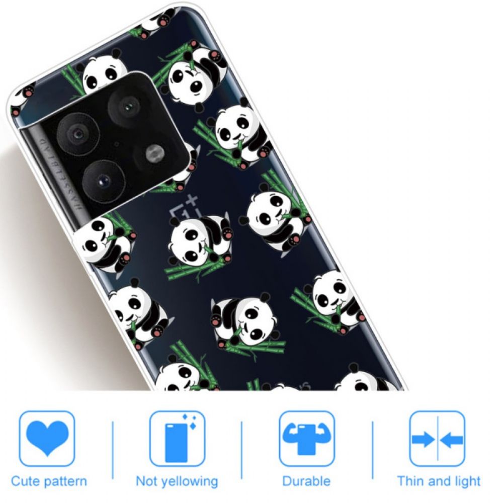 Hoesje voor OnePlus 10 Pro 5G Kleine Panda's