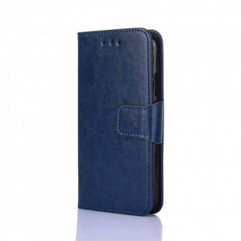 Folio-hoesje voor Xiaomi Mi 11i 5G / Poco F3 Gekleurd Leereffect
