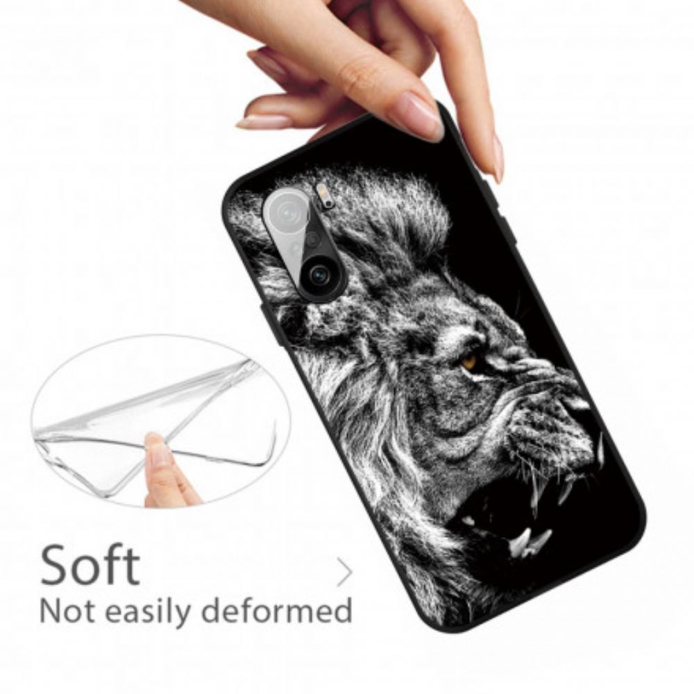 Hoesje voor Xiaomi Mi 11i 5G / Poco F3 Felle Leeuw