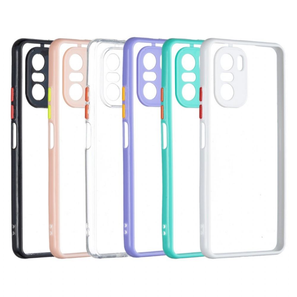 Hoesje voor Xiaomi Mi 11i 5G / Poco F3 Hybride Gekleurde Knoppen