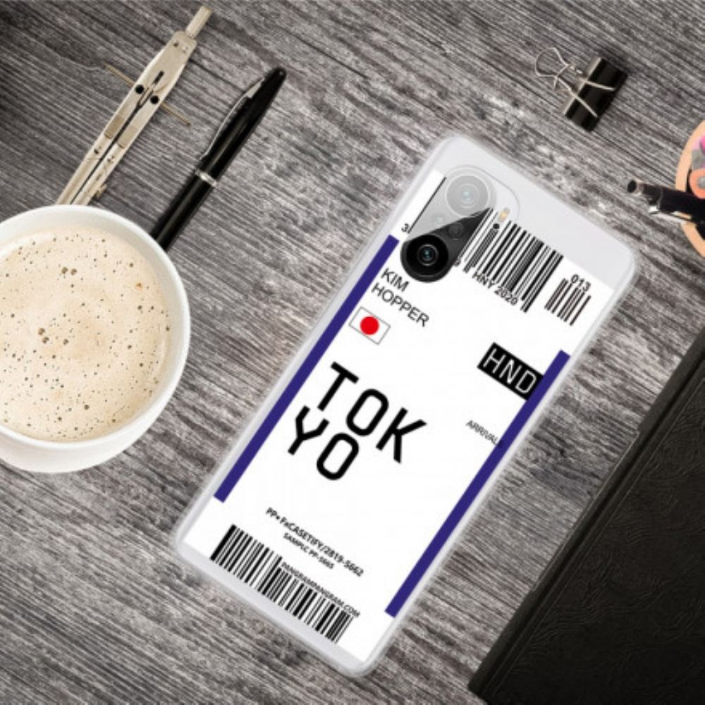 Hoesje voor Xiaomi Mi 11i 5G / Poco F3 Instapkaart Naar Tokio