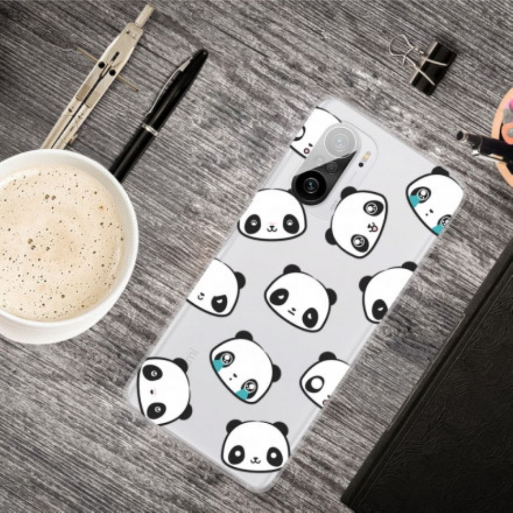 Telefoonhoesje voor Xiaomi Mi 11i 5G / Poco F3 Sentimentele Panda's