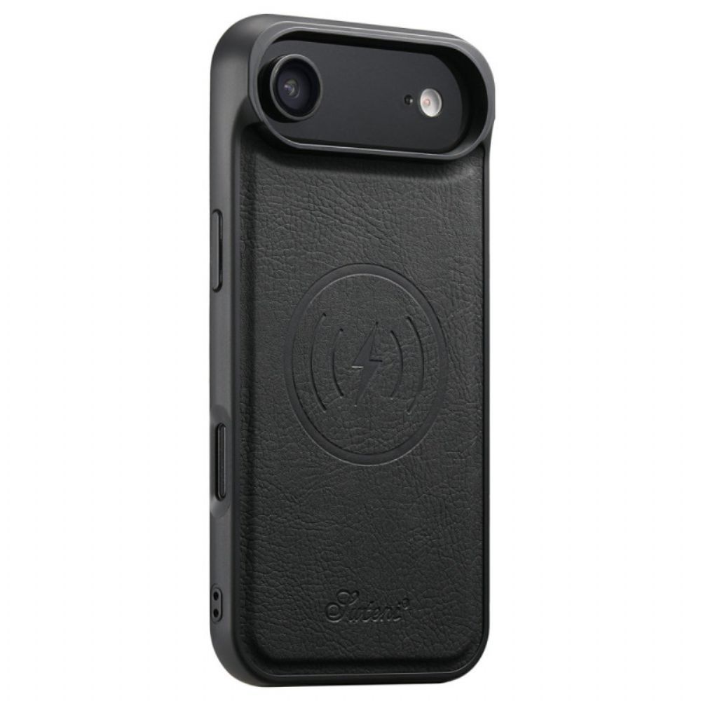 Cover Hoesje iPhone Air Telefoonhoesje Magsafe-compatibel Met Standaard En Afneembare Kaarthouder