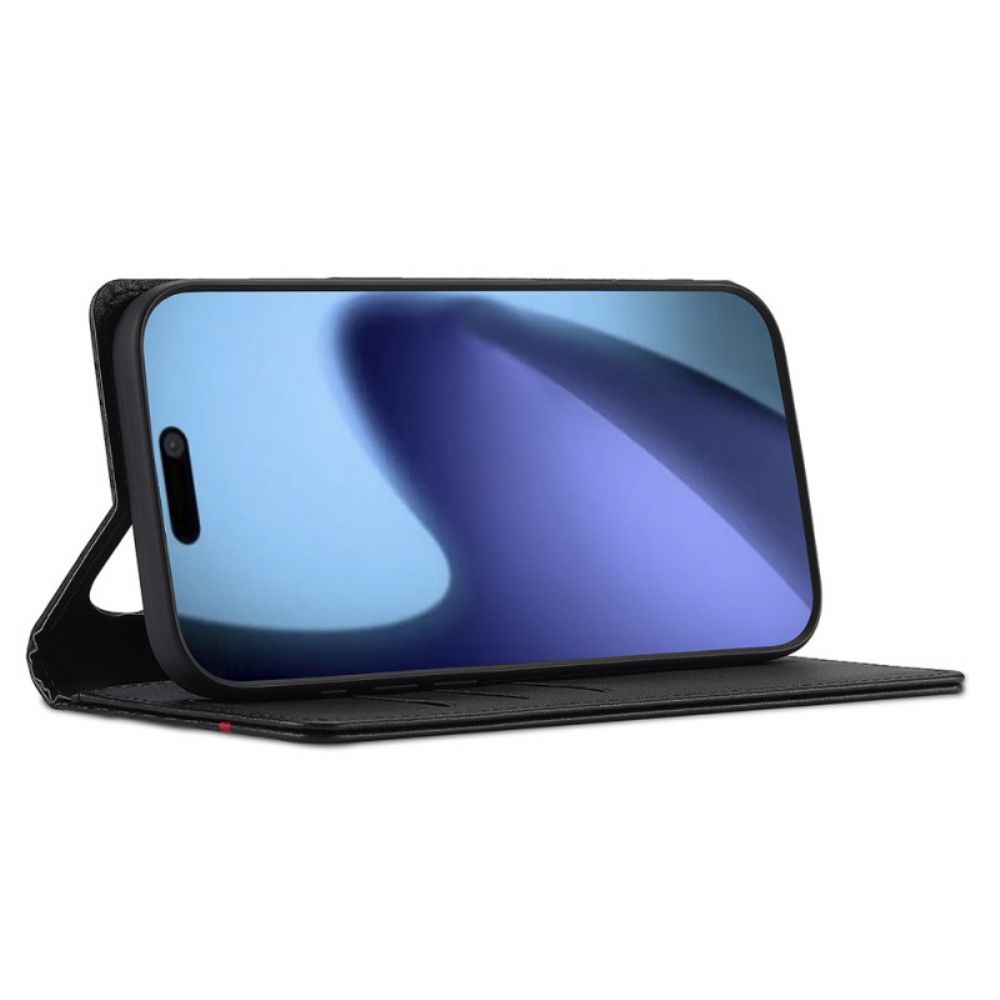 Folio-hoesje iPhone Air Koolstofvezel Lc.imeeke