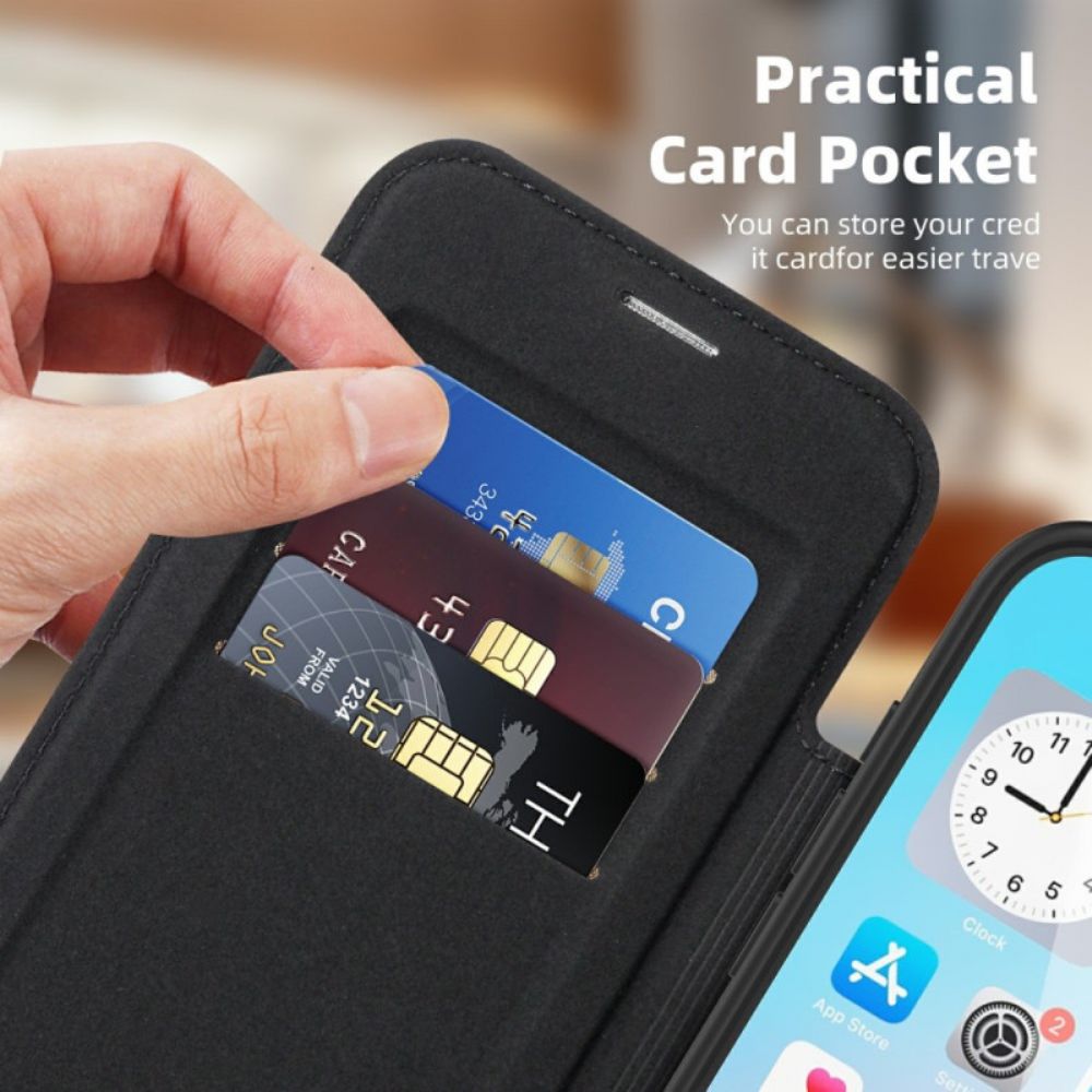 Folio-hoesje iPhone Air Magsafe-compatibel Met Rfid-kaarthouder Bescherming Hoesje