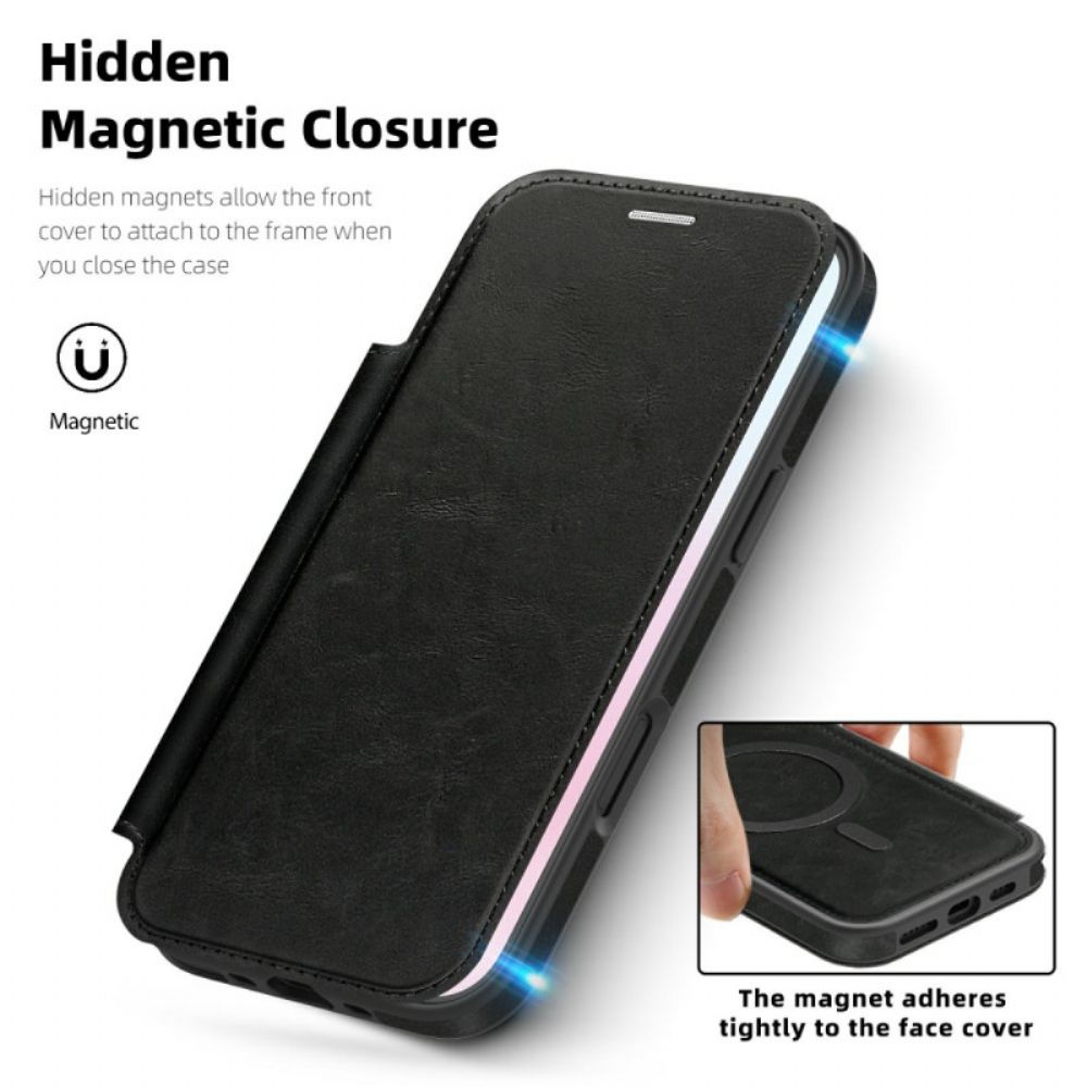 Folio-hoesje iPhone Air Magsafe-compatibel Met Rfid-kaarthouder Bescherming Hoesje