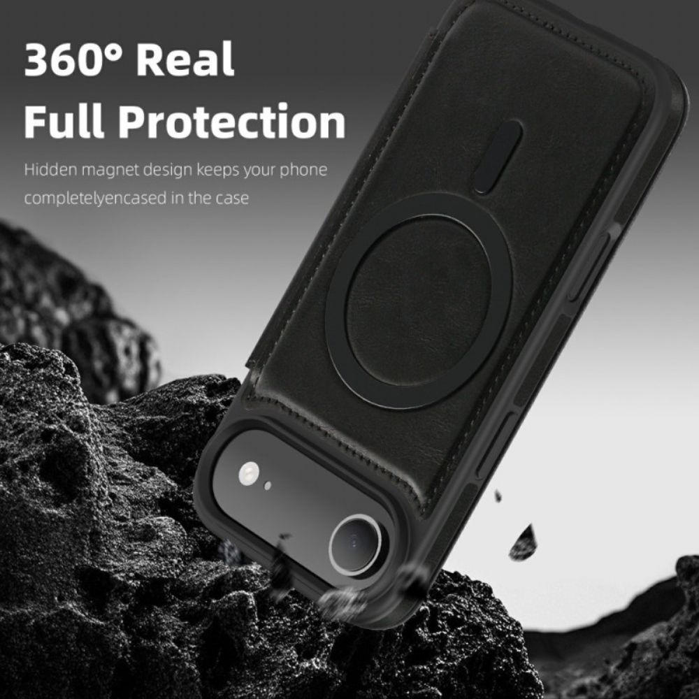 Folio-hoesje iPhone Air Magsafe-compatibel Met Rfid-kaarthouder Bescherming Hoesje