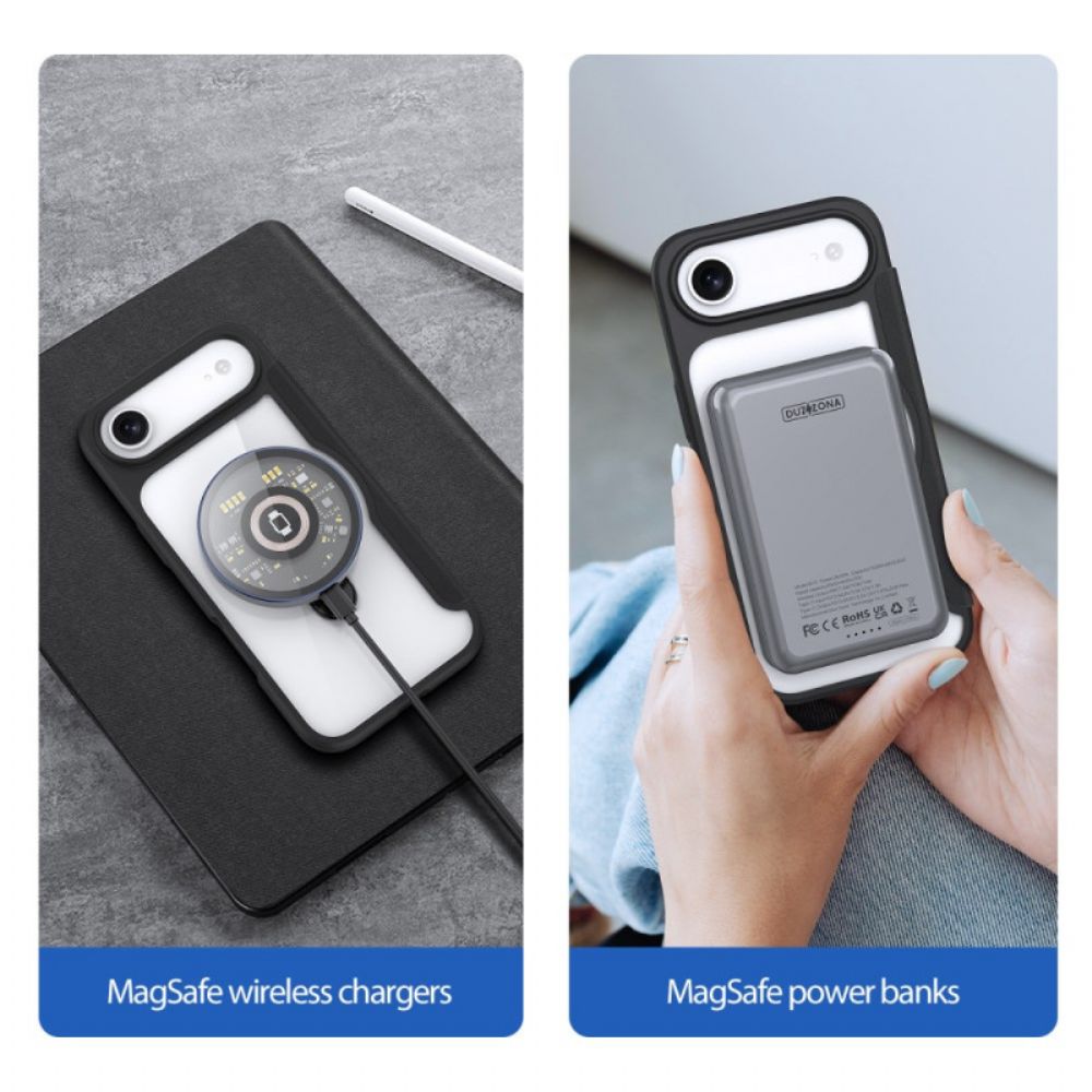 Folio-hoesje iPhone Air Magsafe Skin X Pro Series Met Standaard Dux Ducis