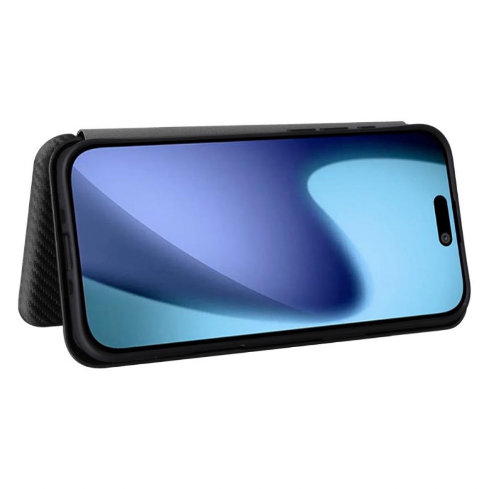 Folio-hoesje iPhone Air Telefoonhoesje Koolstofvezel