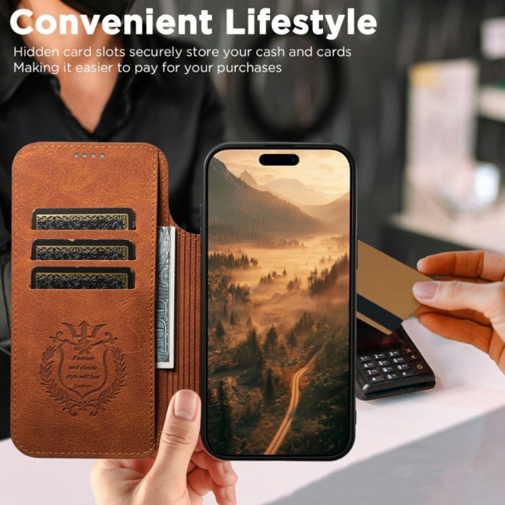 Folio-hoesje iPhone Air Ultradunne Magsafe Suteni Bescherming Hoesje