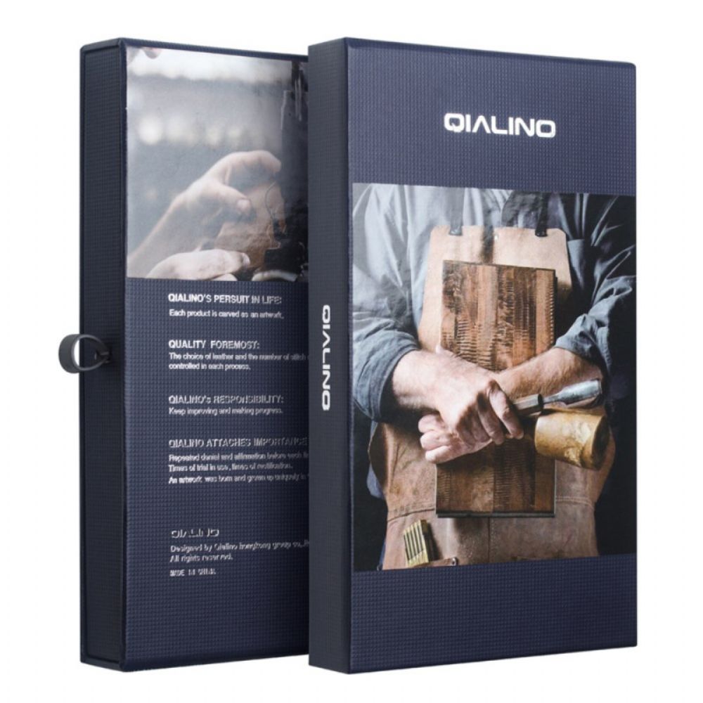 Folio-hoesje Voor iPhone Air Qialino-leer