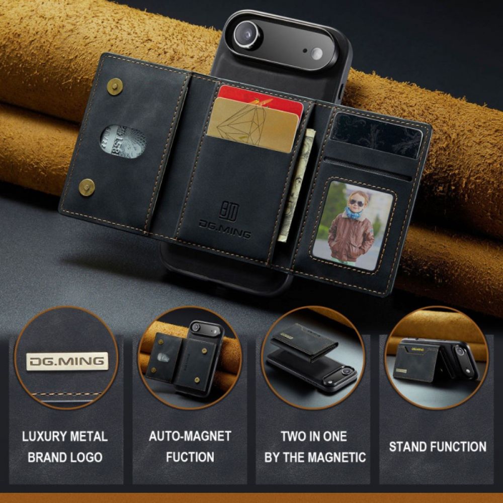 Hoesje iPhone Air Afneembare Kaarthouder Dg.ming