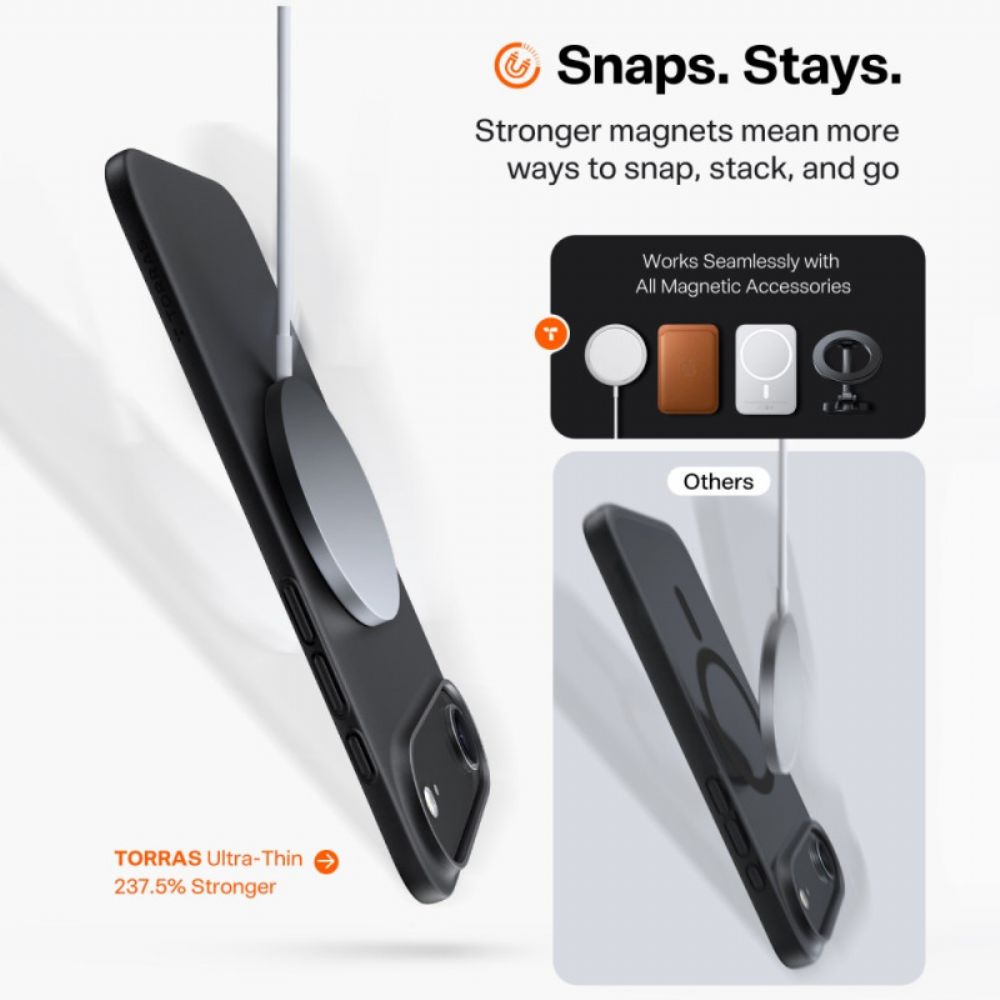 Hoesje iPhone Air Ultradunne Magsafe-compatibel