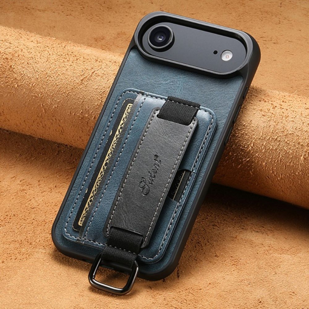 Hoesje Voor iPhone Air Kaarthouder En Riemhouder