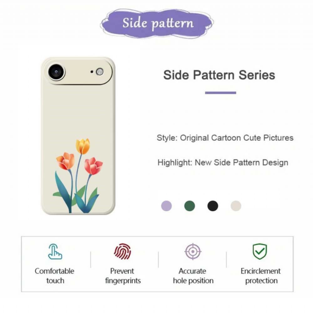 Hoesje Voor iPhone Air Kleurrijke Tulpen