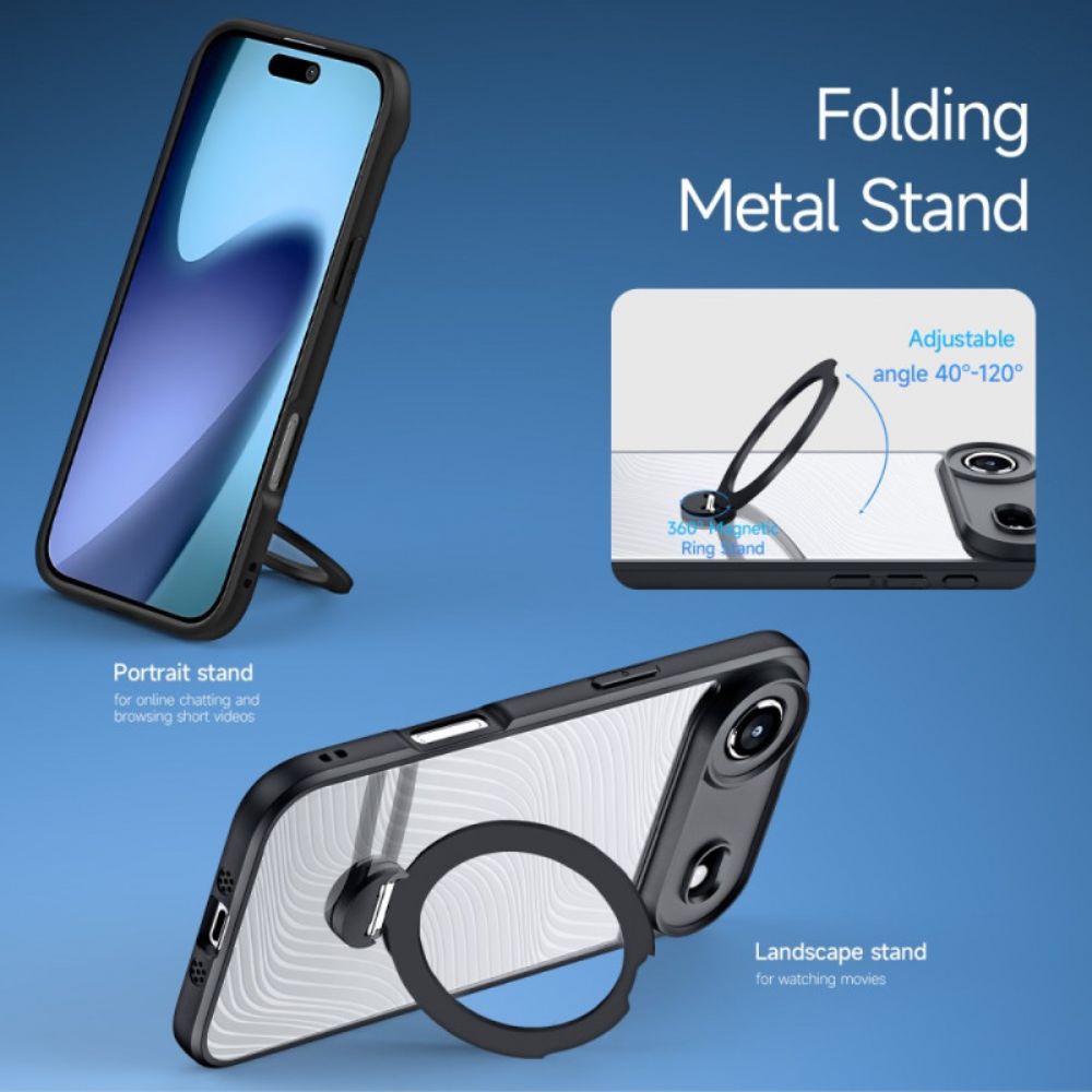 Hoesje Voor iPhone Air Met Standaard Magsafe-compatibel Aimo Series Dux Ducis