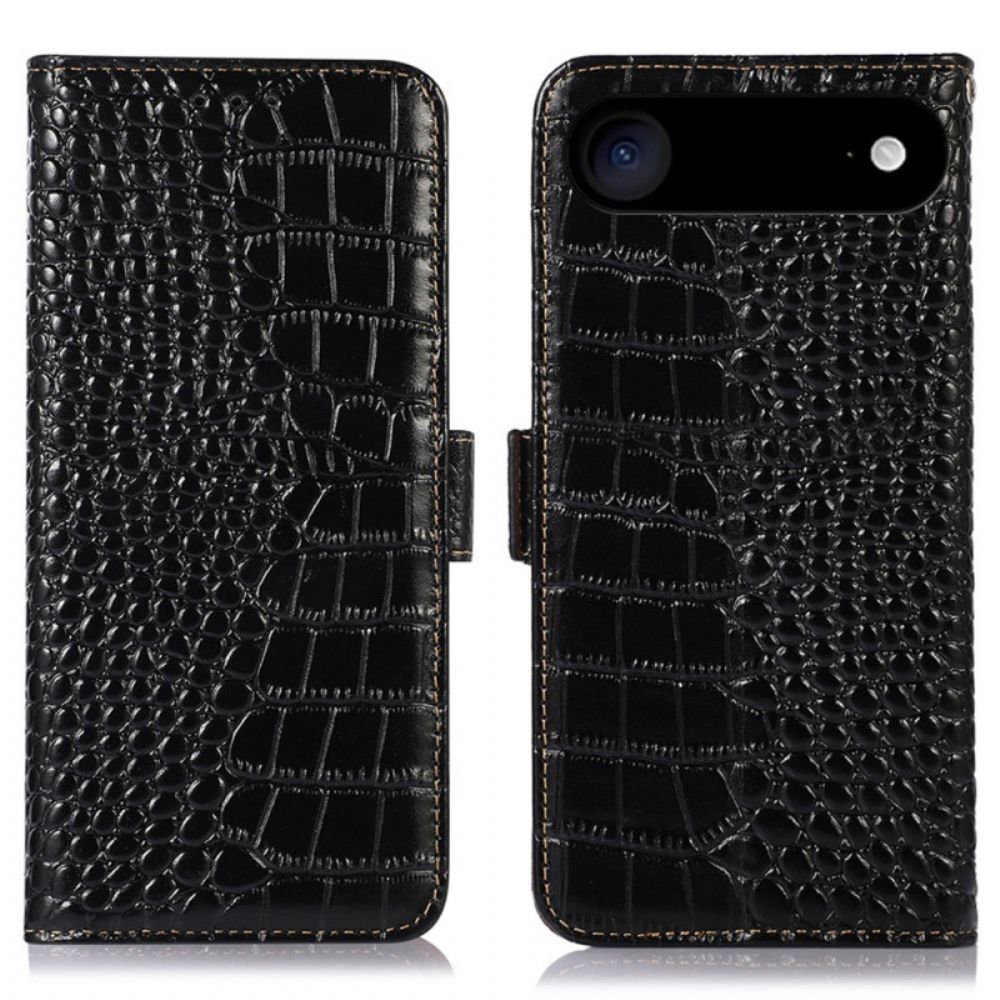 Leren Hoesje iPhone Air Krokodiltextuurleer Bescherming Hoesje