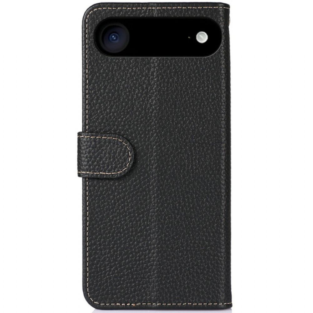 Leren Hoesje iPhone Air Lychee-leer Khazneh Bescherming Hoesje