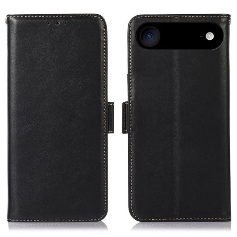 Leren Hoesje Voor iPhone Air Abeel Premium Lederen Rfid-portemonnee