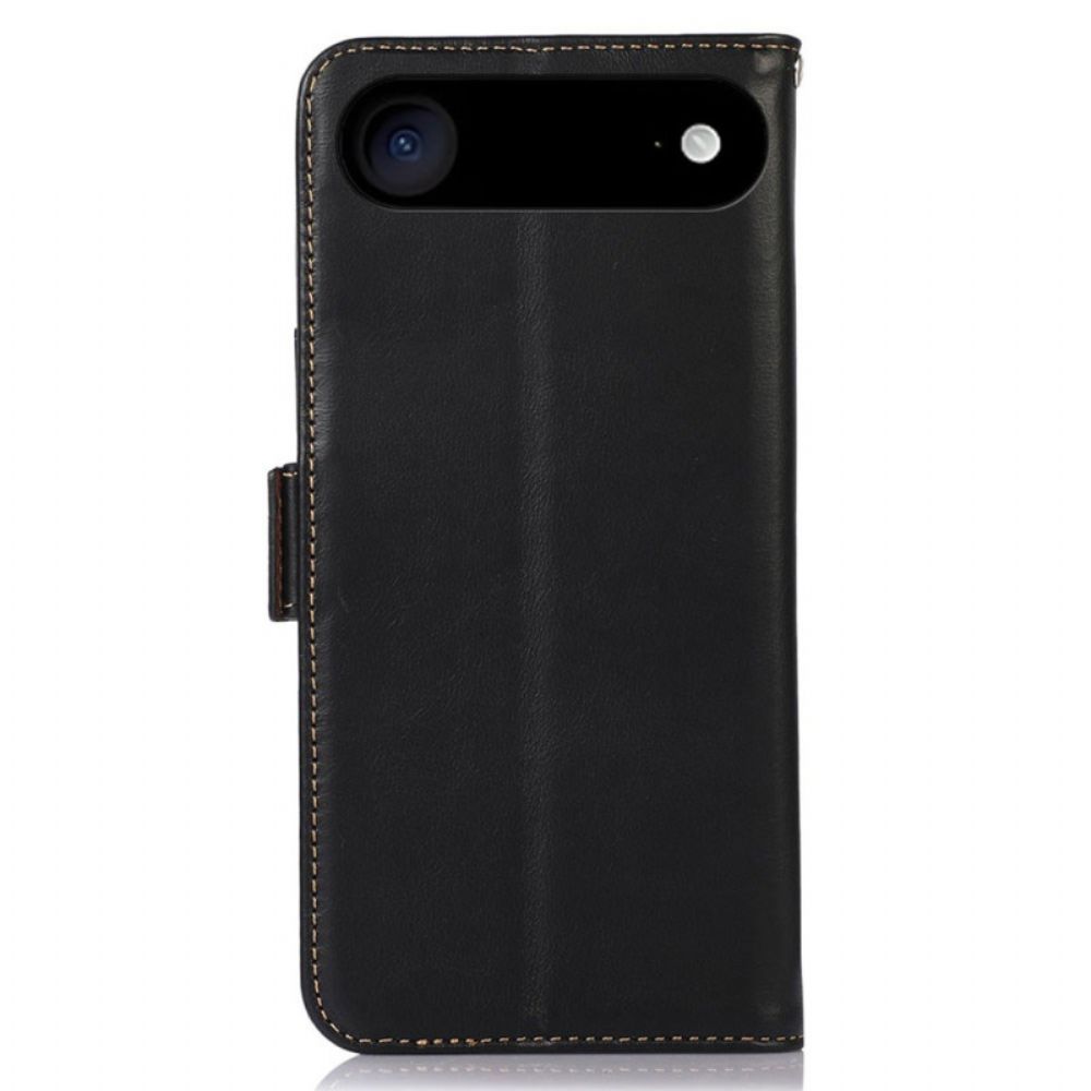 Leren Hoesje Voor iPhone Air Abeel Premium Lederen Rfid-portemonnee