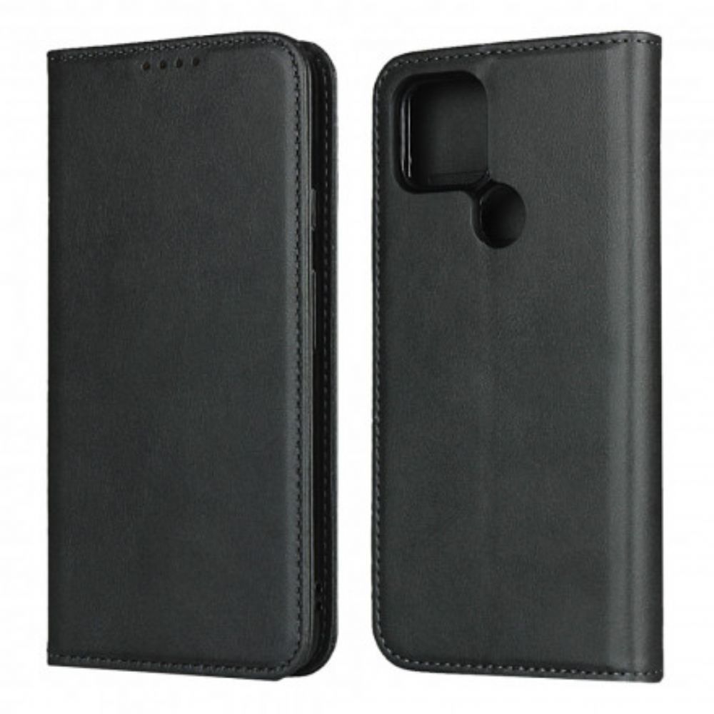 Bescherming Hoesje voor Google Pixel 4A 5G Folio-hoesje Gespleten Leer