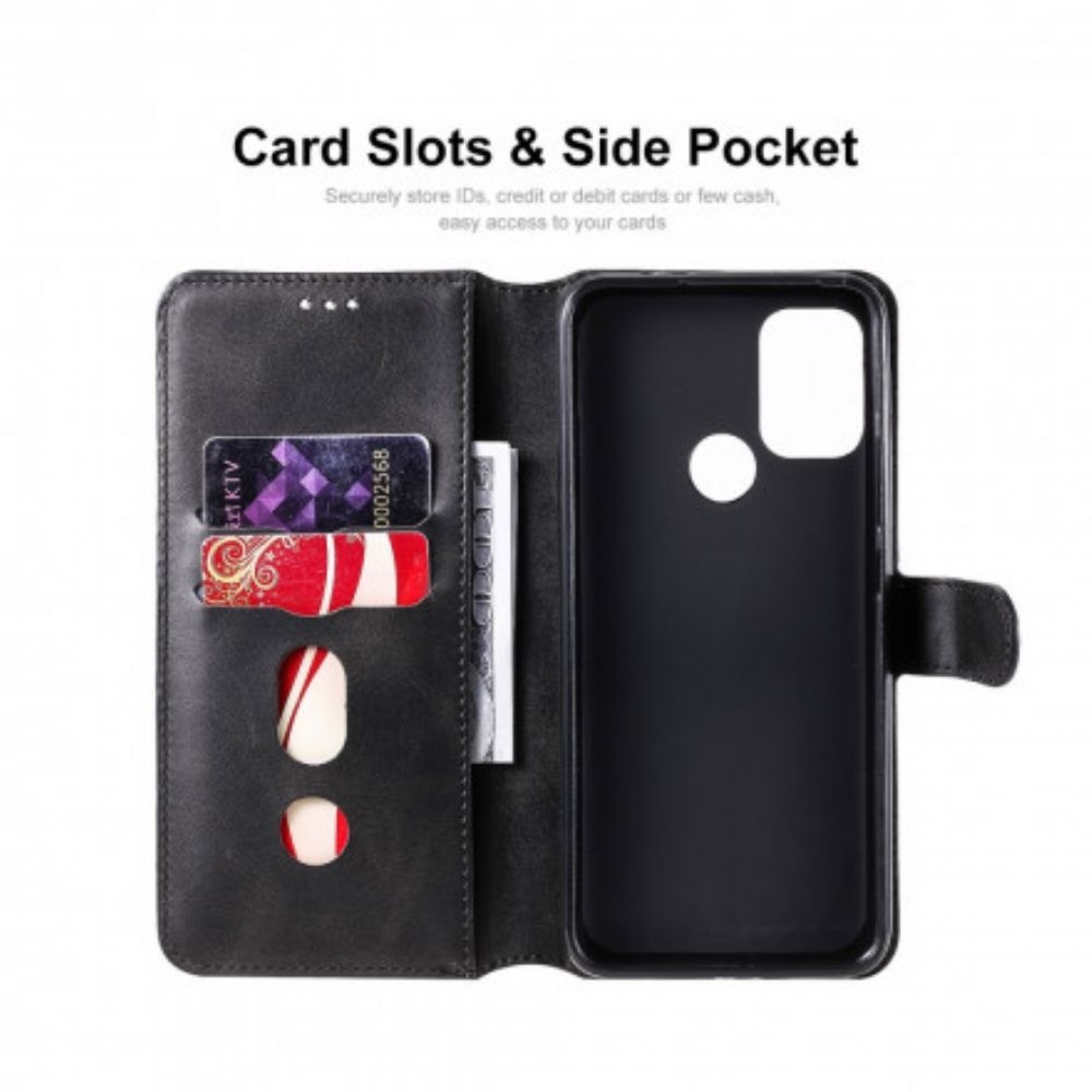 Flip Case voor Moto G10 / G30 Enkay Kunstleer