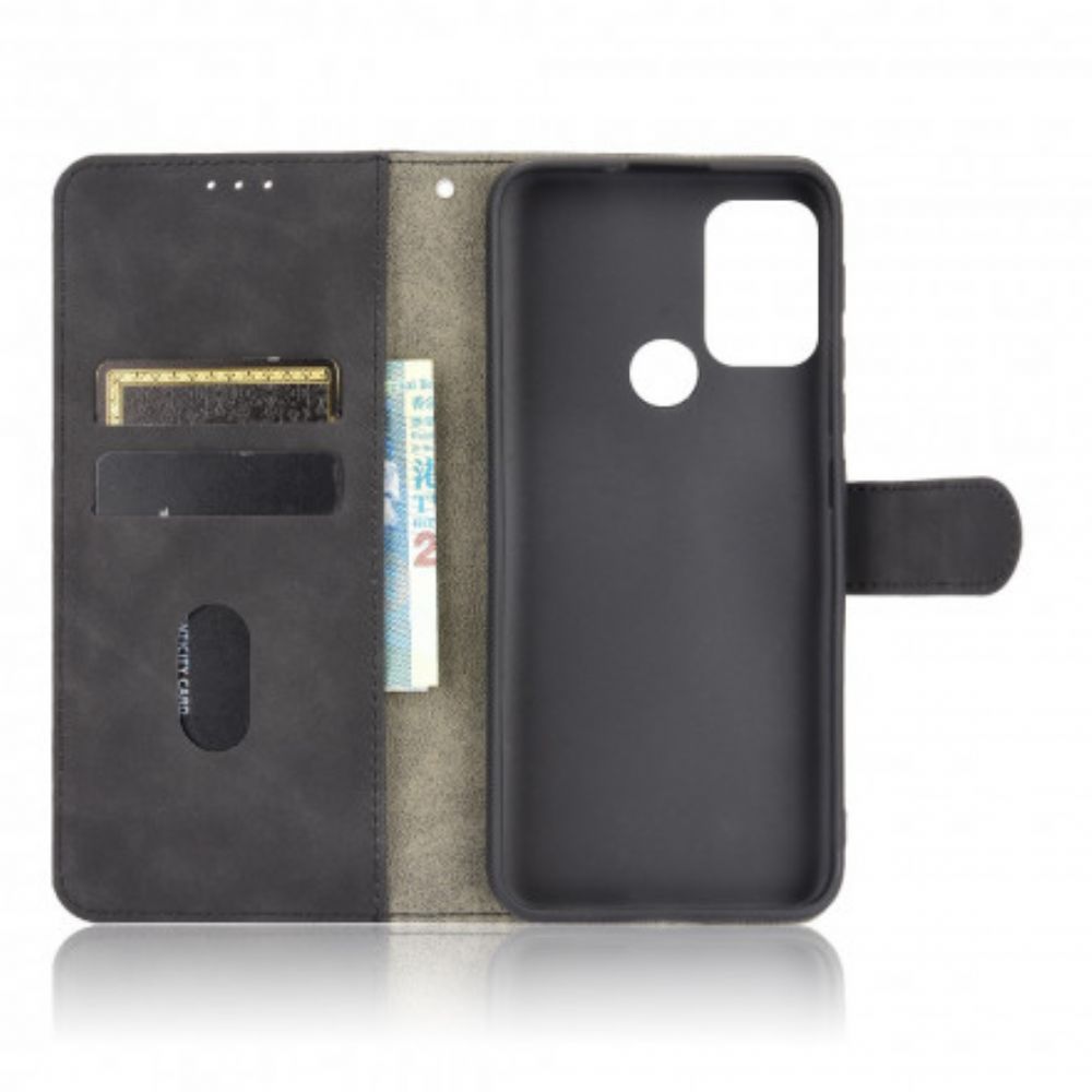 Leren Hoesje voor Moto G10 / G30 Skin-touch