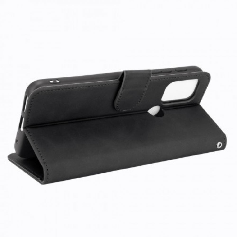 Leren Hoesje voor Moto G10 / G30 Skin-touch