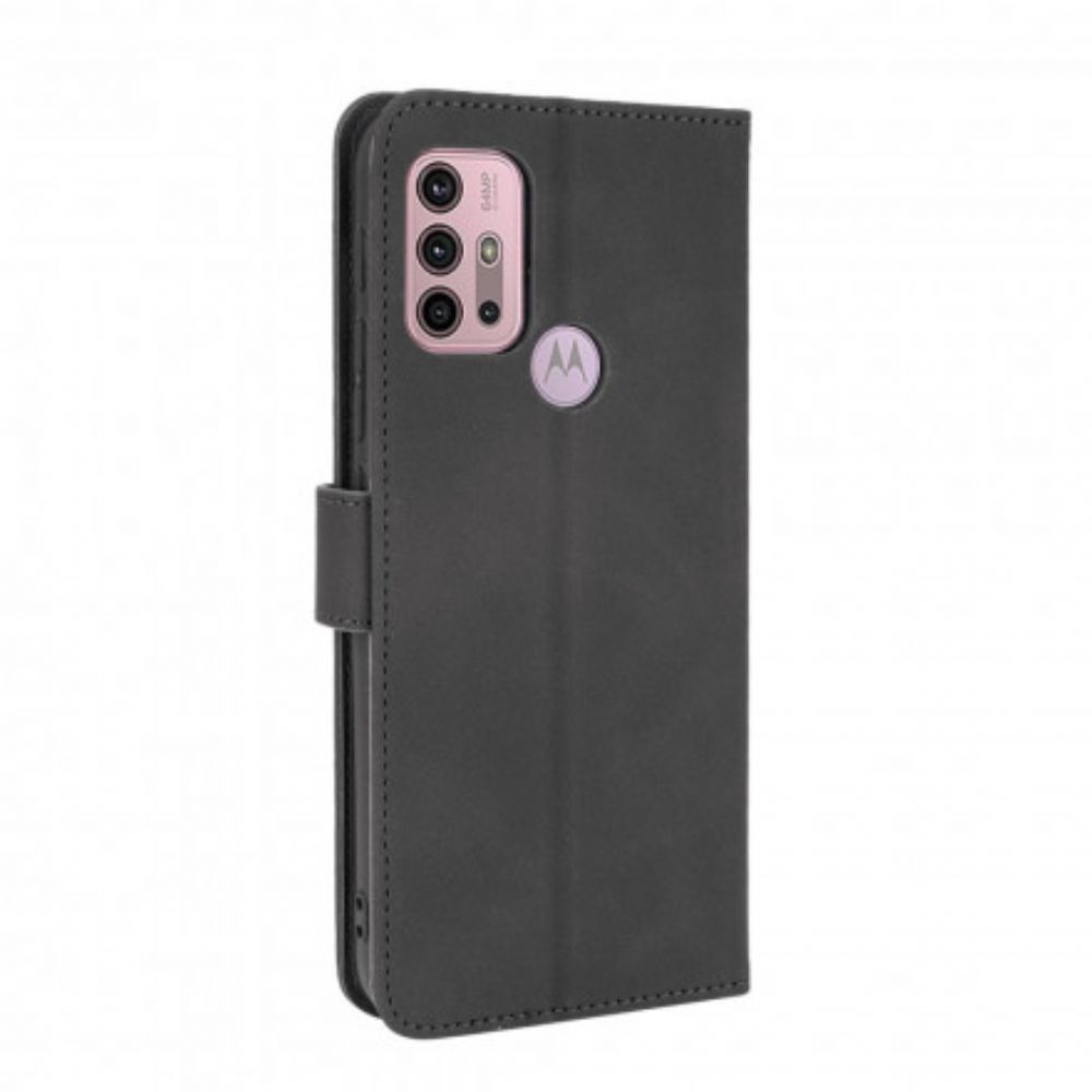 Leren Hoesje voor Moto G10 / G30 Skin-touch