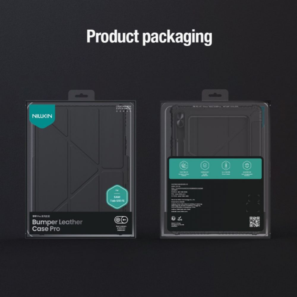 Case Hoesje Samsung Galaxy Tab S10 Fe Telefoonhoesje Nillkin Bumper