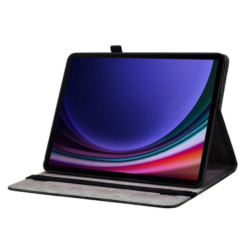 Cover Samsung Galaxy Tab S10 Fe Ontwerp Met Leeuwenkop