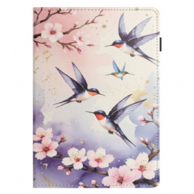 Cover Samsung Galaxy Tab S10 Fe Vogels