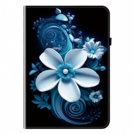 Cover Samsung Galaxy Tab S10 Fe Zwarte Orchidee Bescherming Hoesje