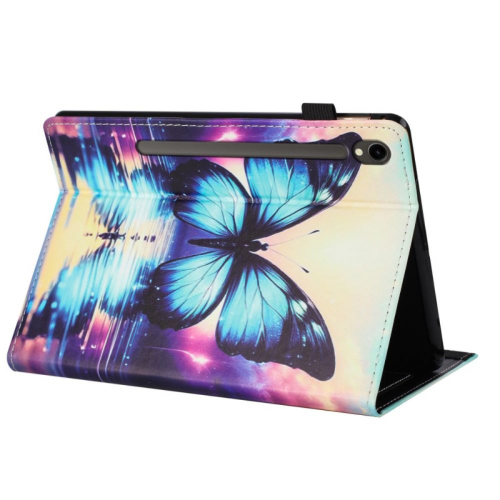 Cover Voor Samsung Galaxy Tab S10 Fe Vlinder