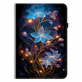 Hoesje Case Samsung Galaxy Tab S10 Fe Bloemenontwerp