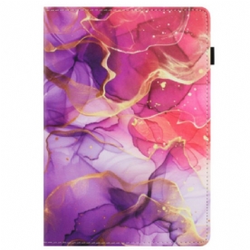 Hoesje Case Samsung Galaxy Tab S10 Fe Telefoonhoesje Marmeren Geest