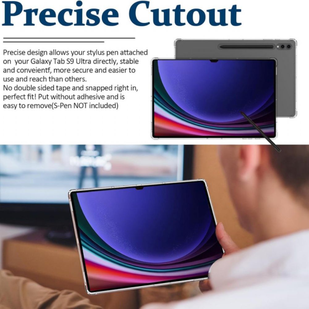 Hoesje Samsung Galaxy Tab S10 Fe Transparant Hd Bescherming Hoesje