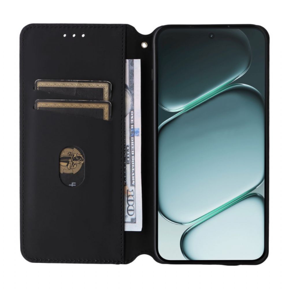 Folio-hoesje Oneplus 15r Diamantpatroon