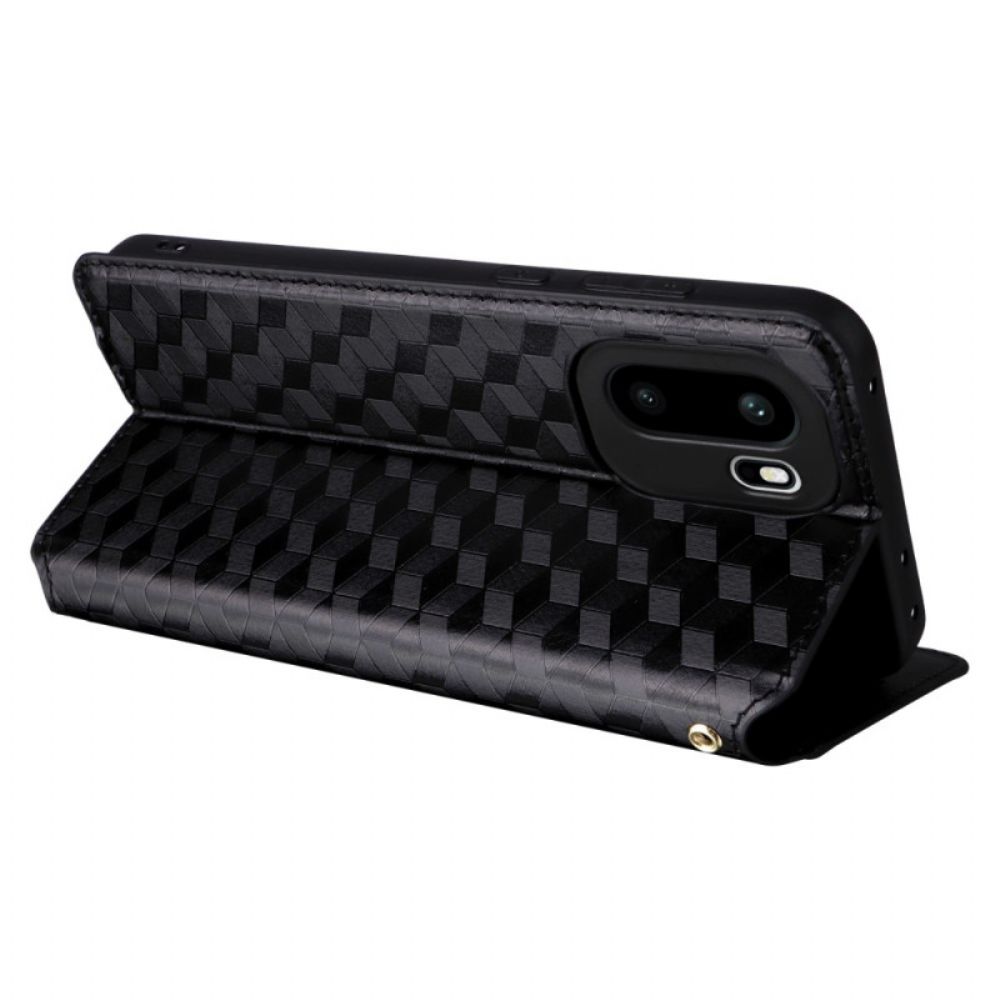Folio-hoesje Oneplus 15r Diamantpatroon