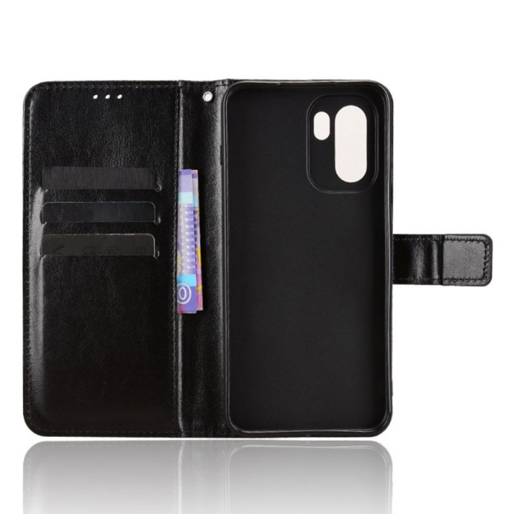 Folio-hoesje Oneplus 15r Opvallend Imitatieleer