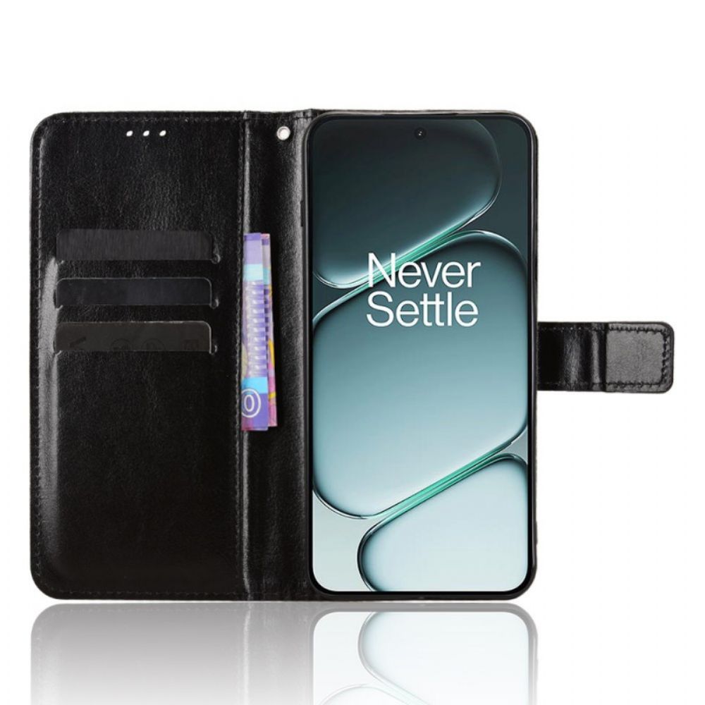 Folio-hoesje Oneplus 15r Opvallend Imitatieleer