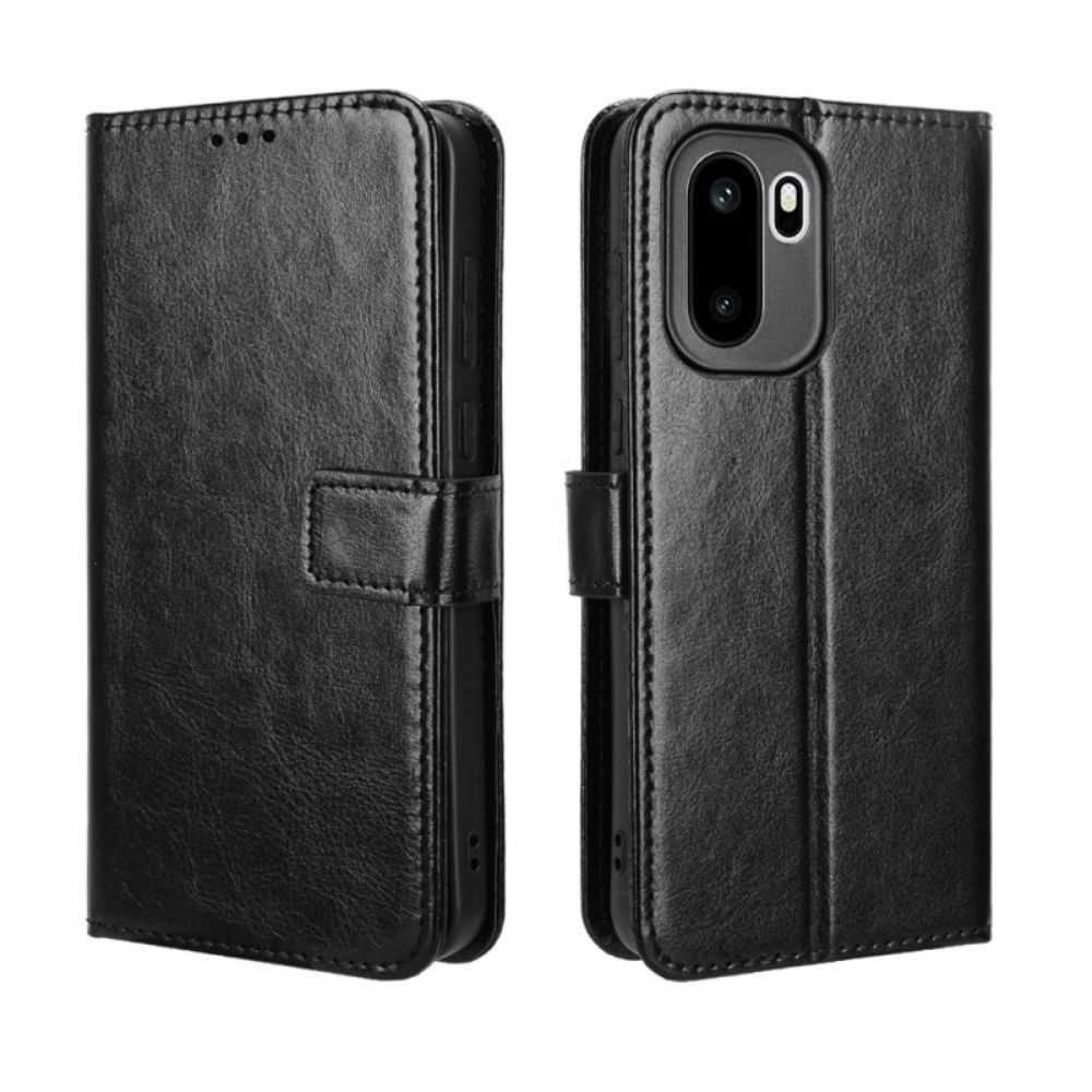 Folio-hoesje Oneplus 15r Opvallend Imitatieleer