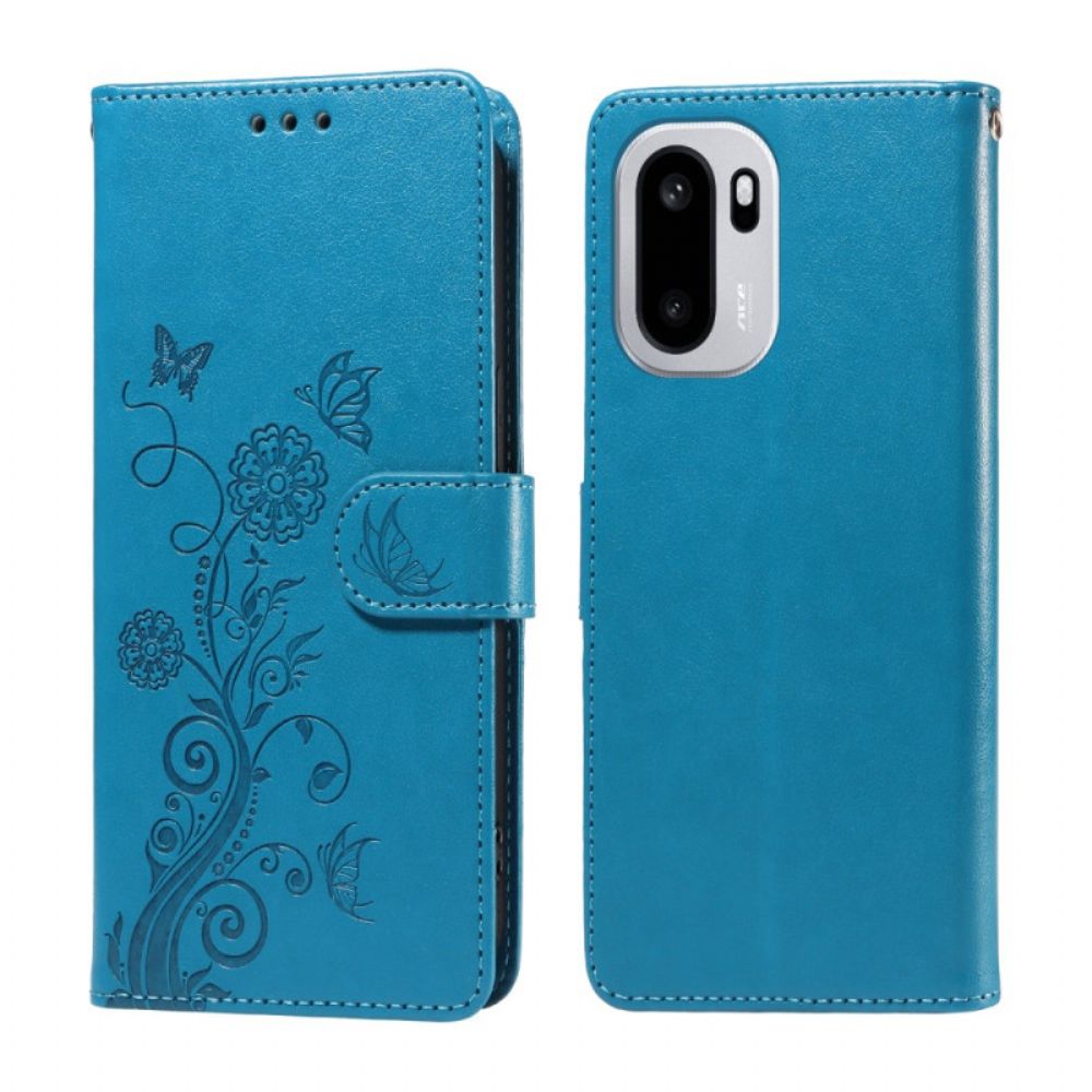 Folio-hoesje Oneplus 15r Telefoonhoesje Bloemen