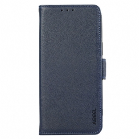 Leren Hoesje Oneplus 15r Abeel Lychee-textuur Bescherming Hoesje