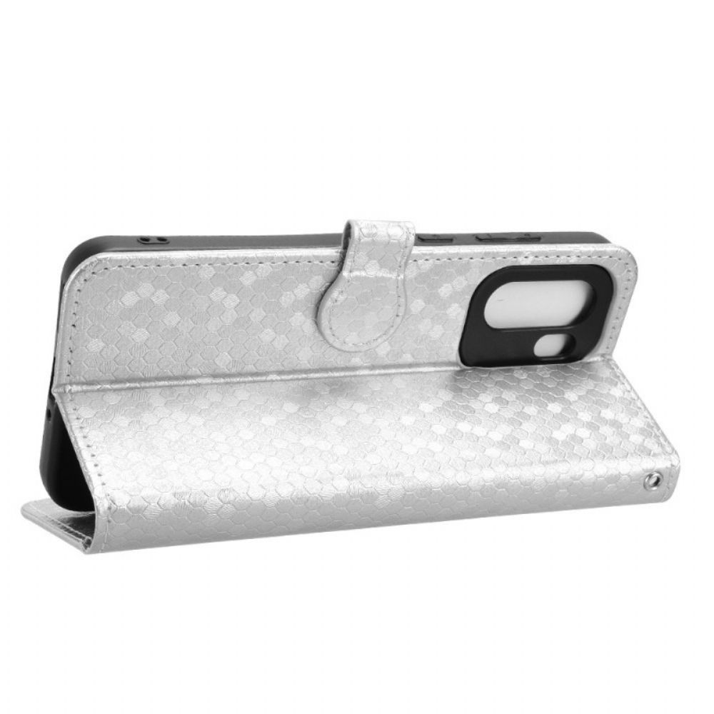 Leren Hoesje Oneplus 15r Glitterstippen