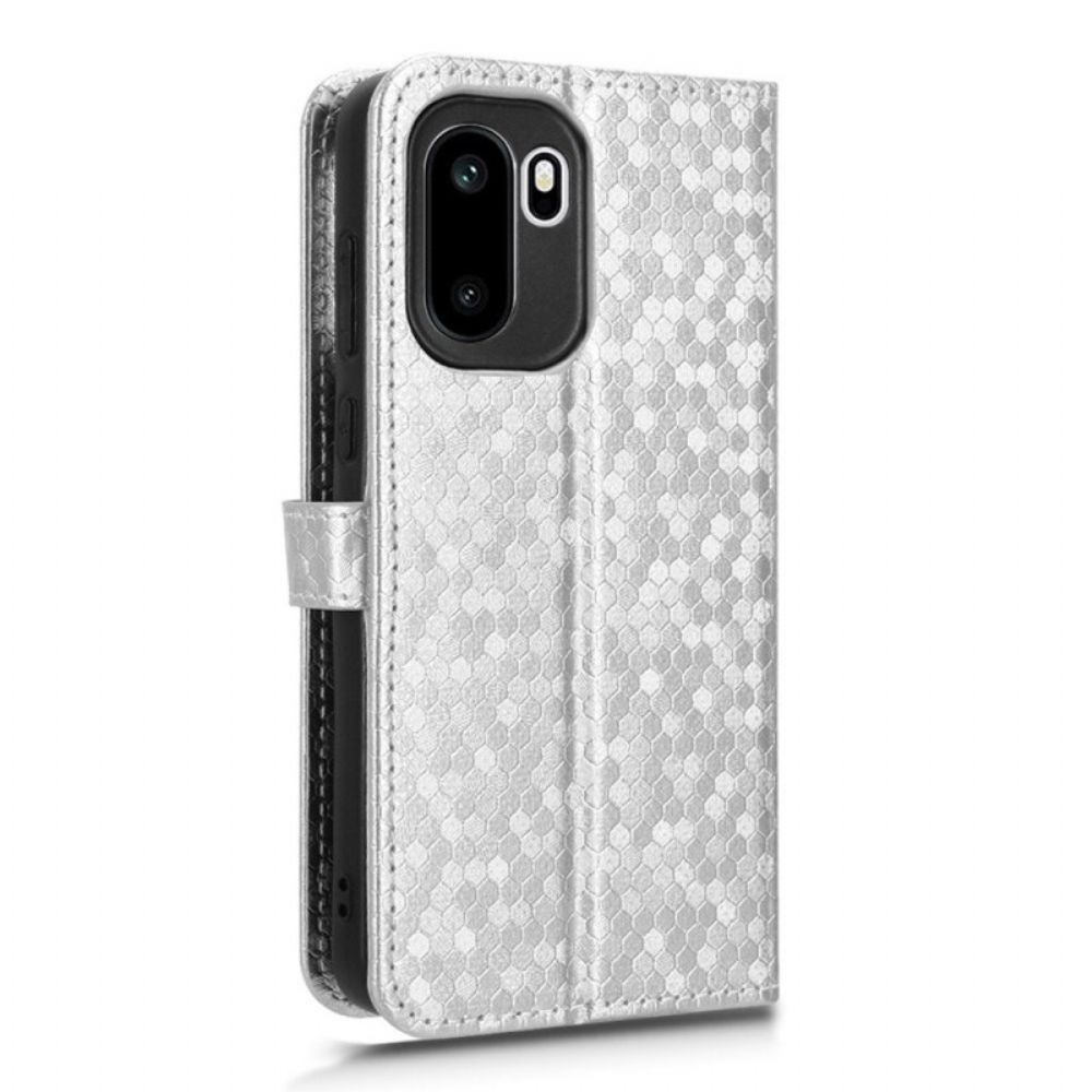 Leren Hoesje Oneplus 15r Glitterstippen